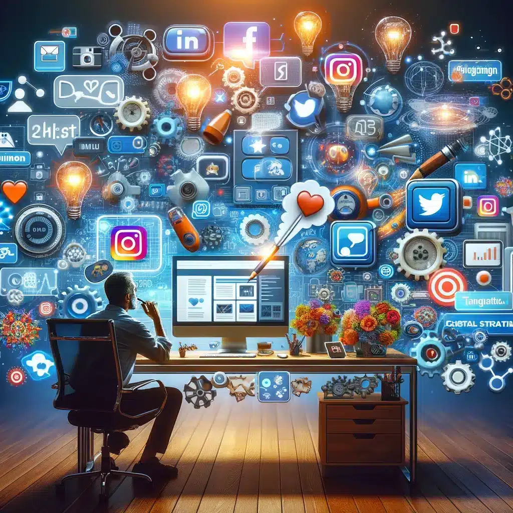 Image d'illustration de l'article de blog BienveNum : Branding à l'ère numérique : construire une marque forte en ligne