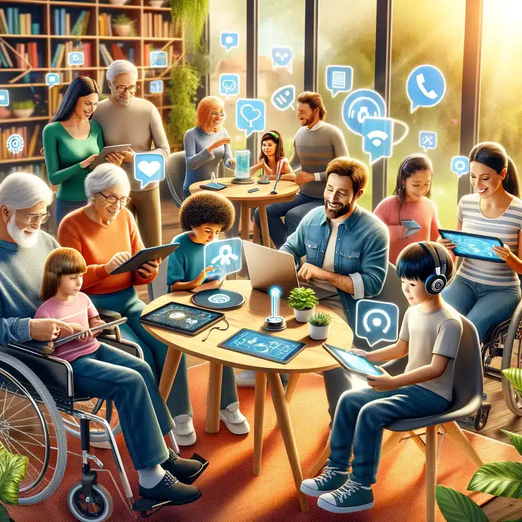 Image d'illustration de l'article de blog BienveNum : Inclusion numérique : faire de la technologie un atout pour tous