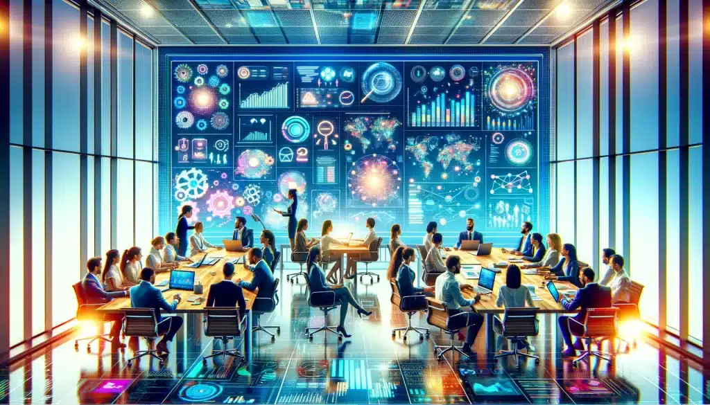 Image d'illustration de l'article de blog BienveNum : Collaboration et outils numériques : renforcer l'efficiacité d'équipe