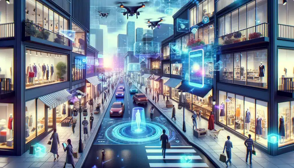 Image d'illustration de l'article de blog BienveNum : Le Futur du retail : Comment le numérique transforme le commerce ?