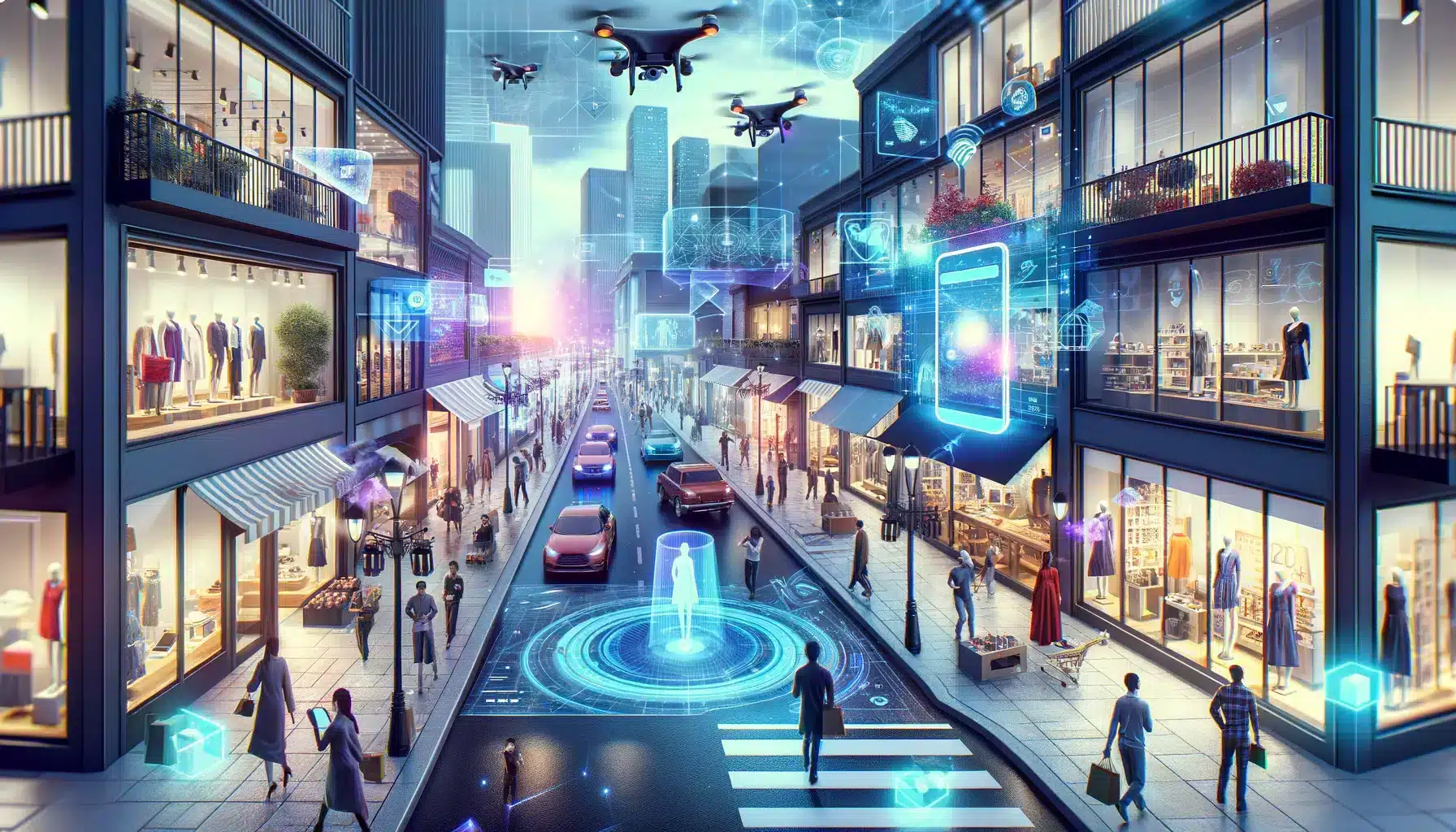 Image d'illustration de l'article de blog BienveNum : Le Futur du retail : Comment le numérique transforme le commerce ?