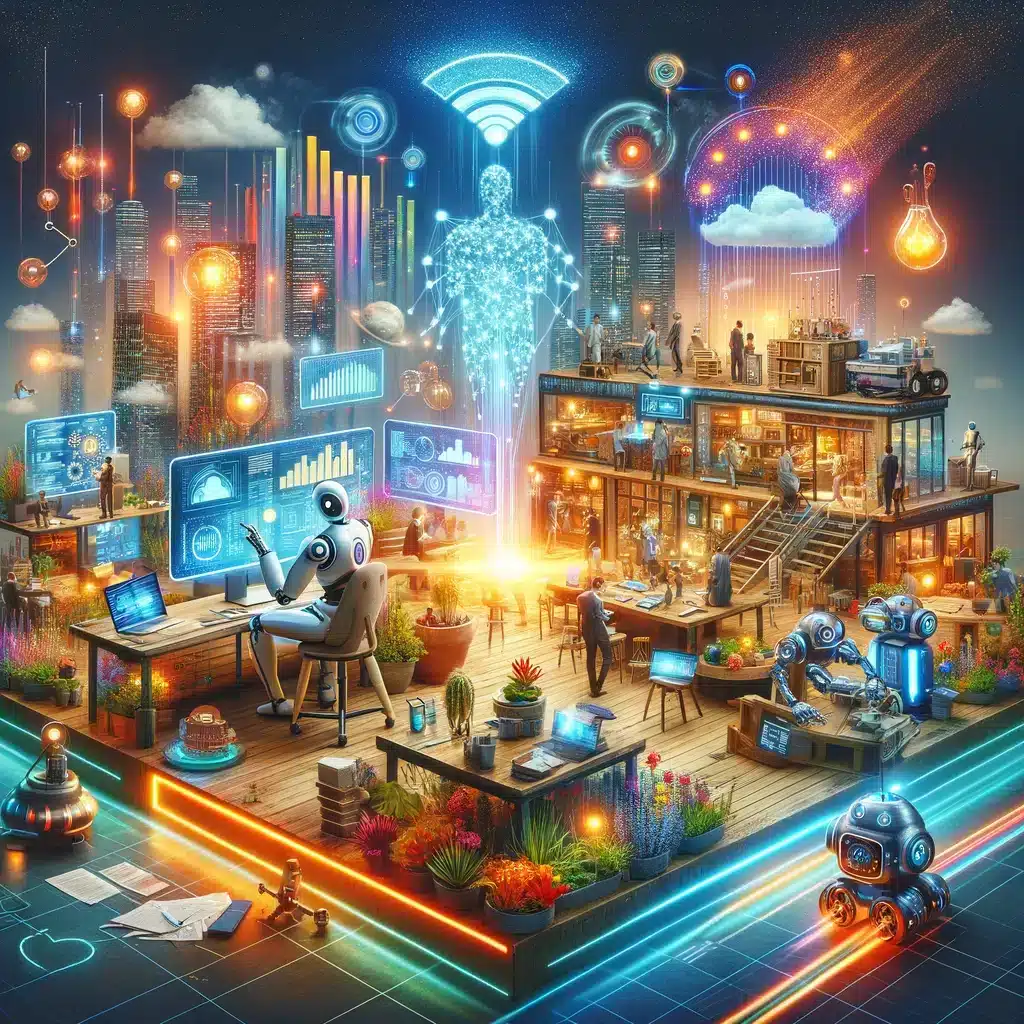 Image d'illustration de l'article de blog BienveNum : IA et automatisation : vers une productivité décuplée pour les TPE