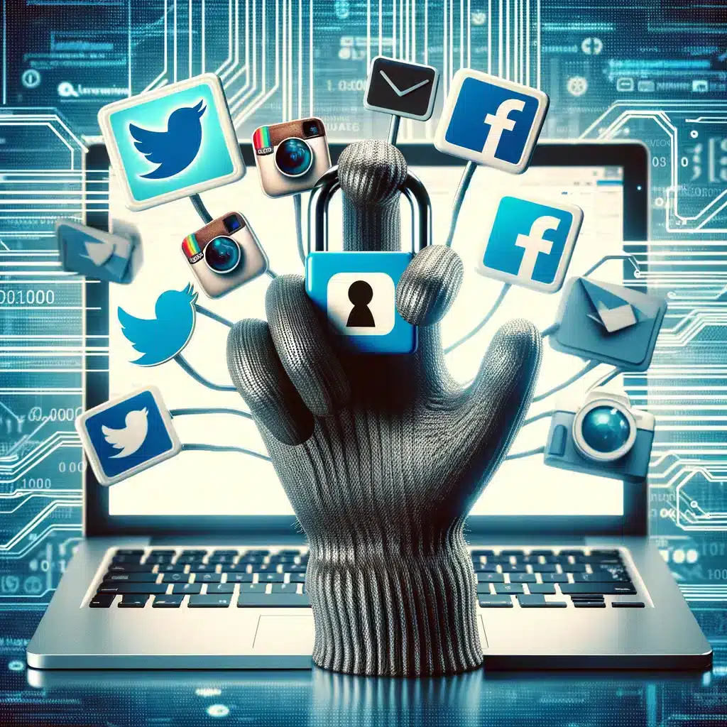 Image d'illustration de l'article de blog BienveNum : Phishing sur les réseaux sociaux : Reconnaître et réagir