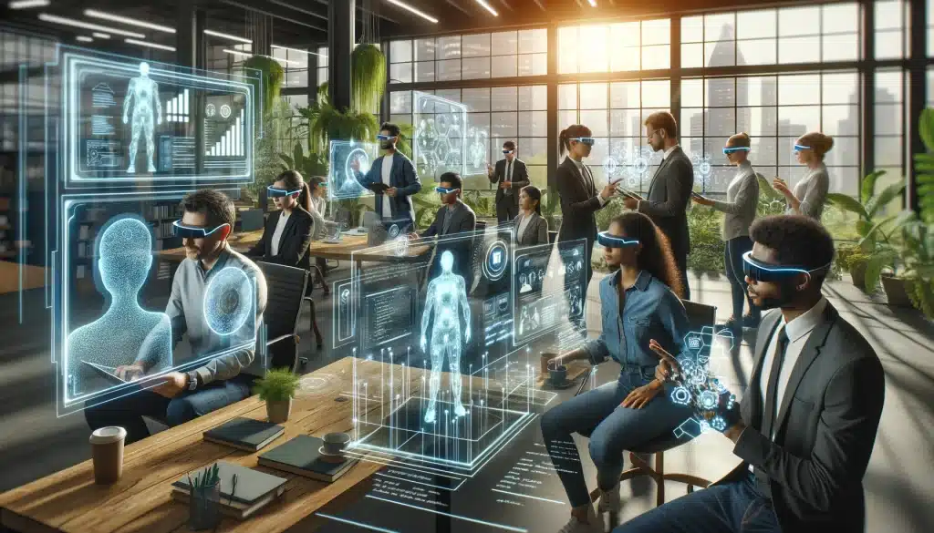 Image d'illustration de l'article de blog BienveNum : Futur du travail : Compétences essentielles dans un monde numérisé