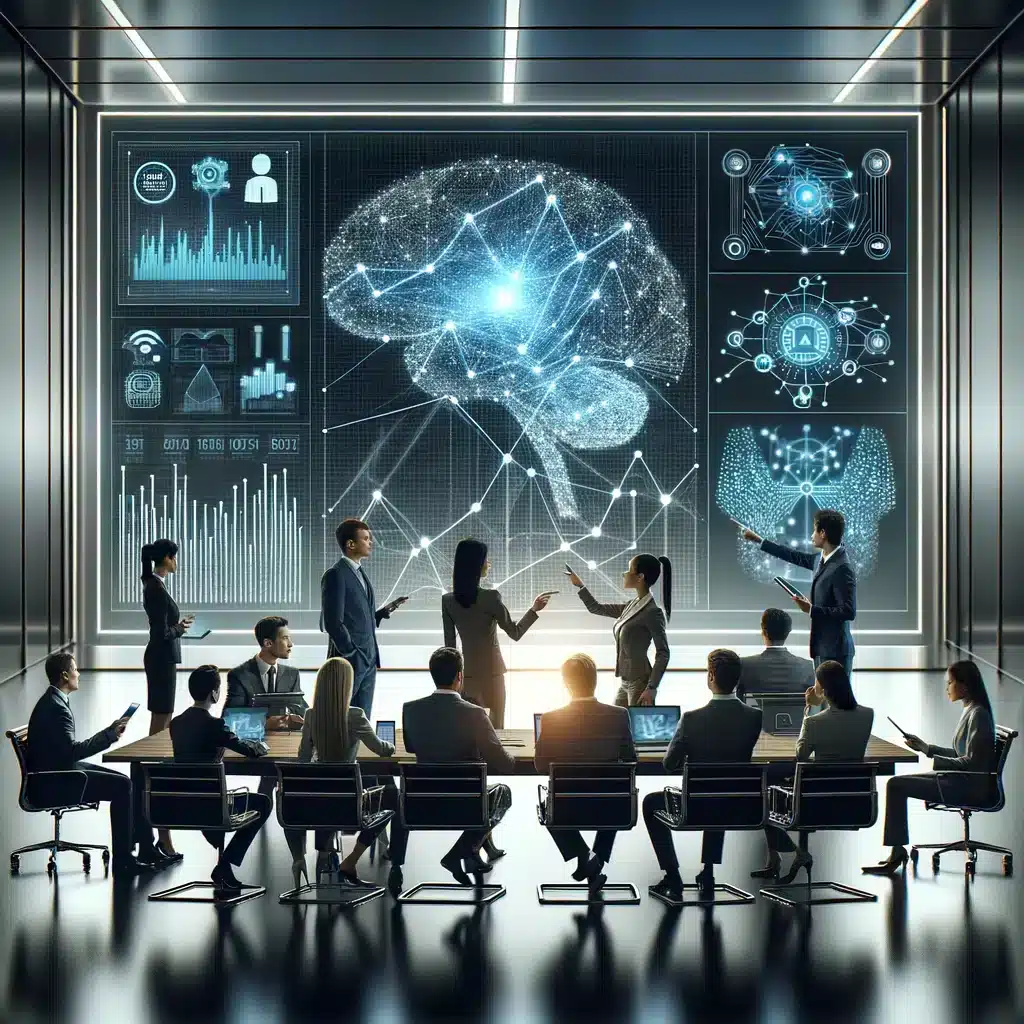 Image d'illustration de l'article de blog BienveNum : Comment les entreprises peuvent utiliser l'IA pour innover ?