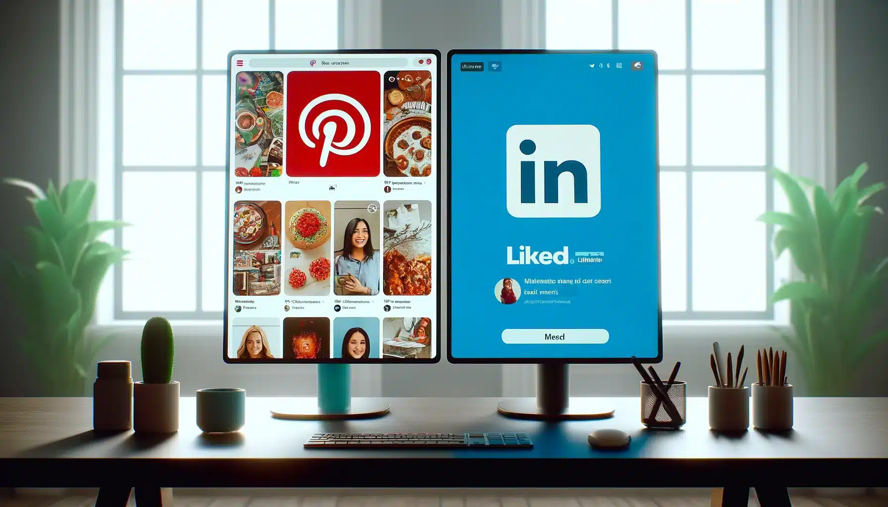 Image d'illustration de l'article de blog BienveNum : Pinterest et LinkedIn : exploiter des plateformes moins conventionnelles