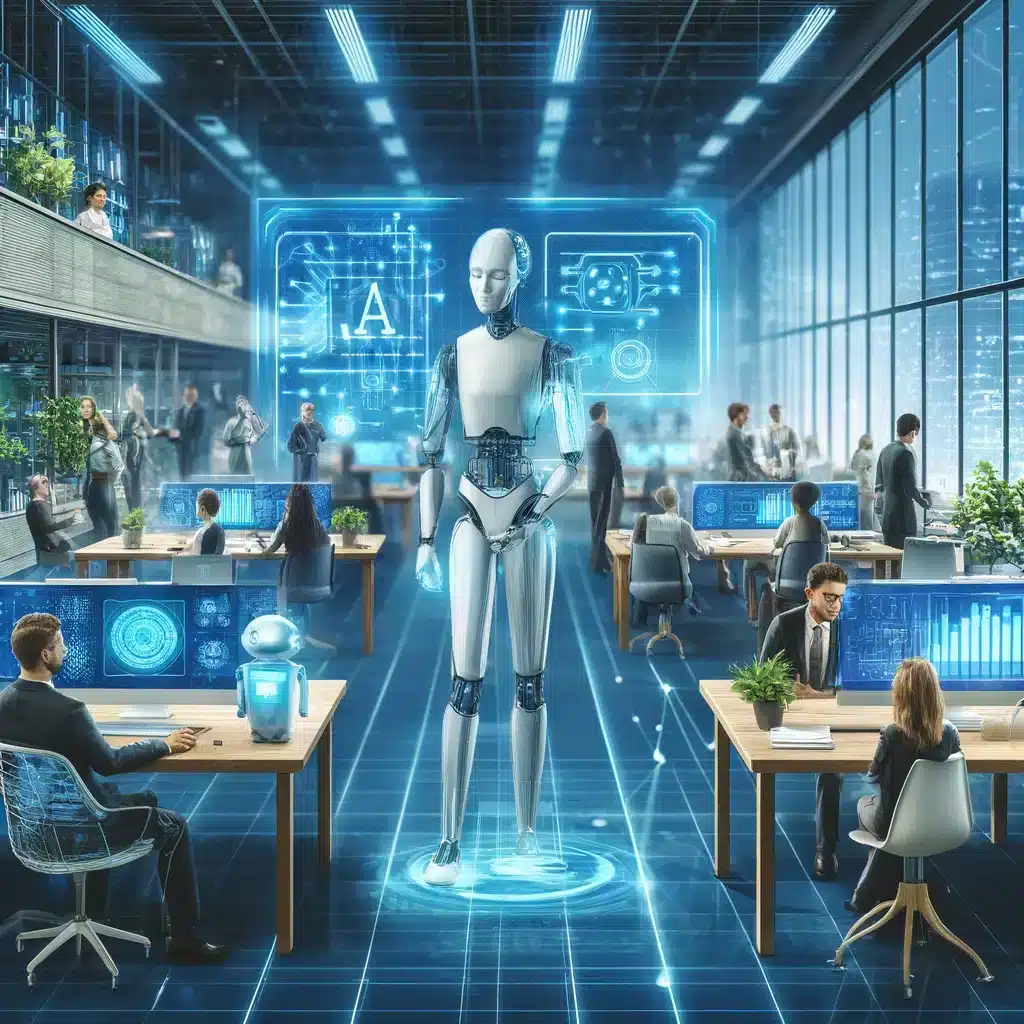 Image d'illustration de l'article de blog BienveNum : Comment les entreprises peuvent utiliser l'IA pour innover ?
