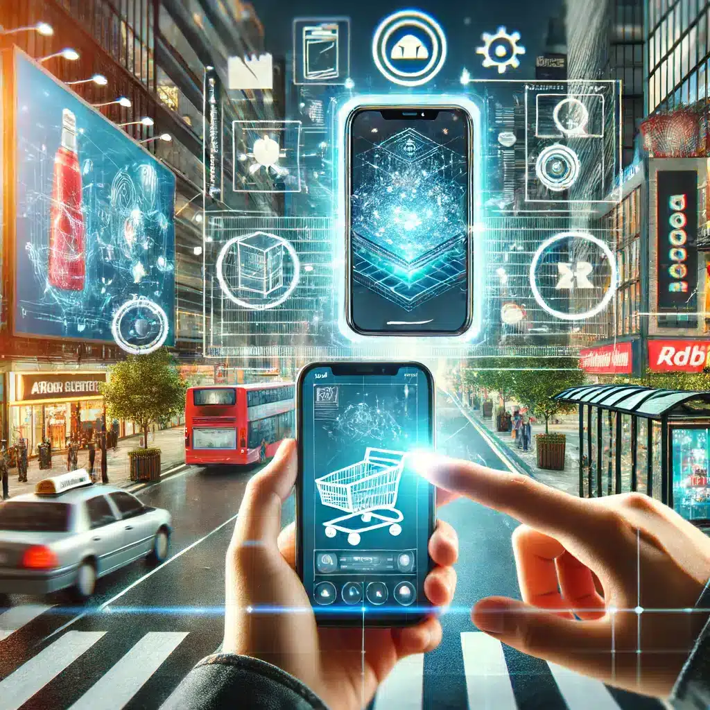 Image d'illustration de l'article de blog BienveNum : Utilisation de la réalité augmentée dans les campagnes publicitaires digitales