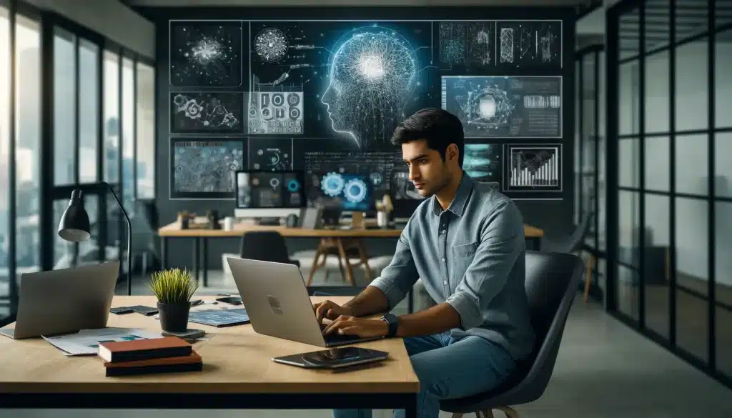 Image d'illustration de l'article de blog BienveNum : Principes fondamentaux de l'IA pour les entrepreneurs