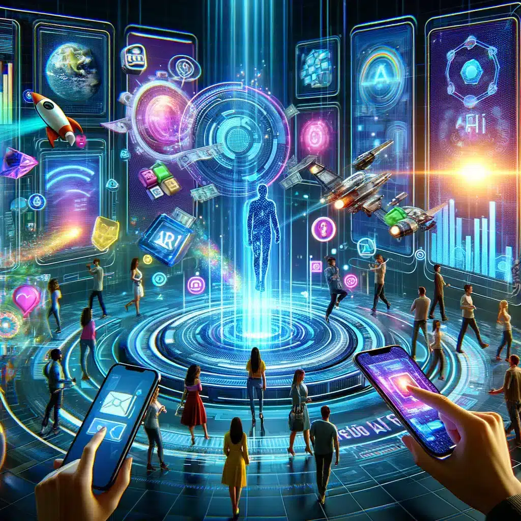 Image d'illustration de l'article de blog BienveNum : Le futur des publicités numériques : IA et personnalisation à l'échelle