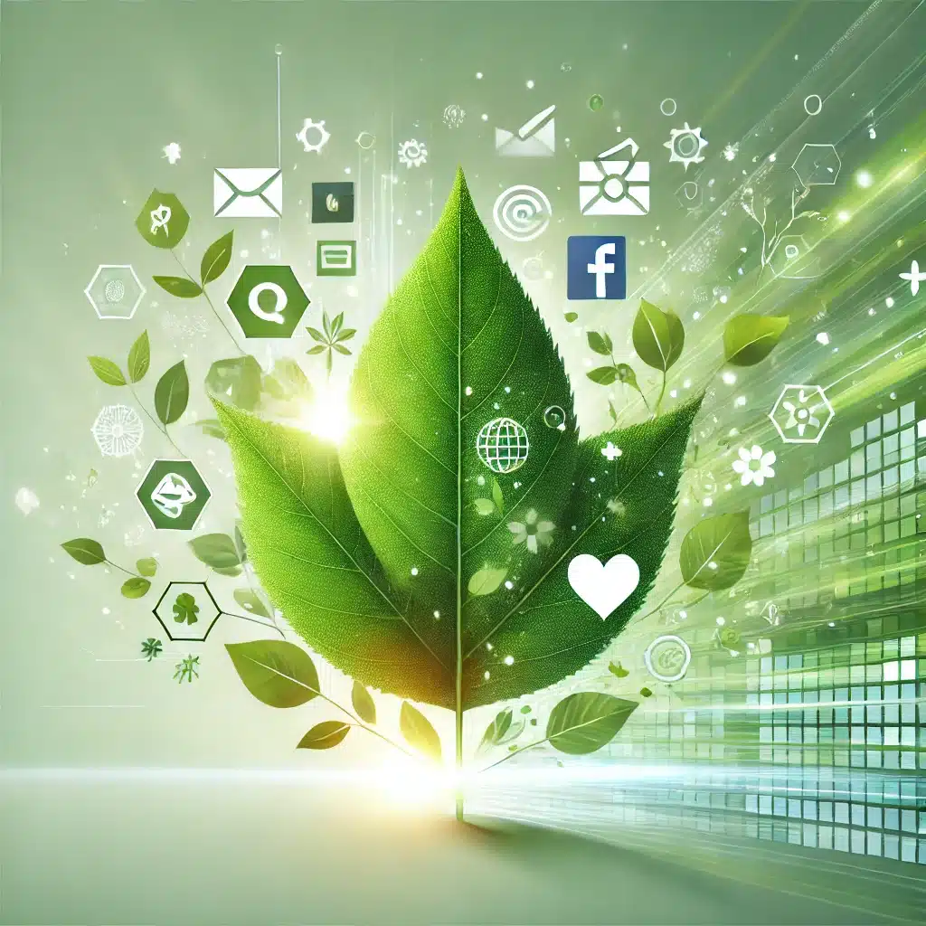 Image d'illustration de l'article de blog BienveNum : Comment le marketing digital peut renforcer votre image de marque écologique ?