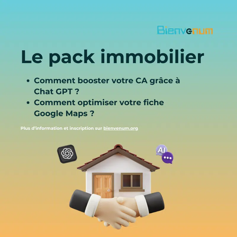 Formations agents immobiliers - Bienvenum