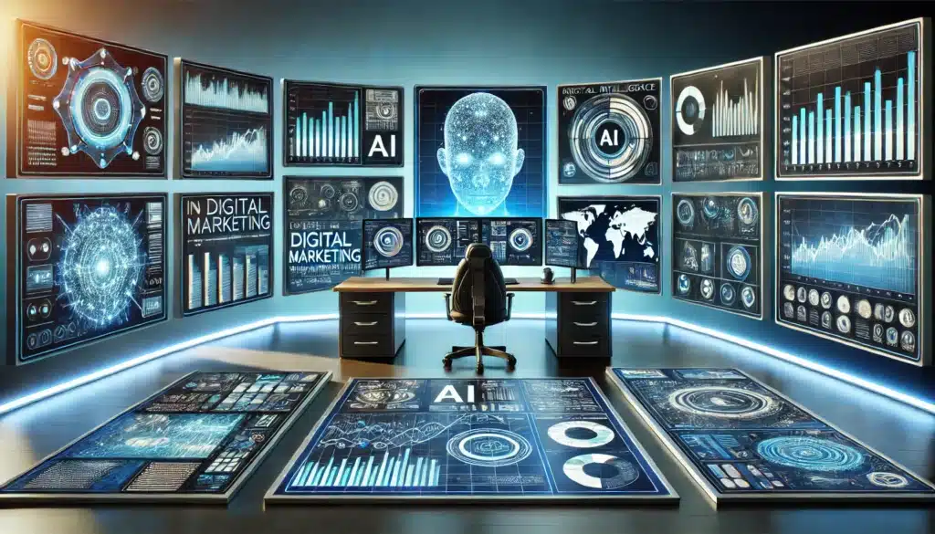 Image d'illustration de l'article de blog BienveNum : L'intelligence artificielle dans l'automatisation du marketing digital
