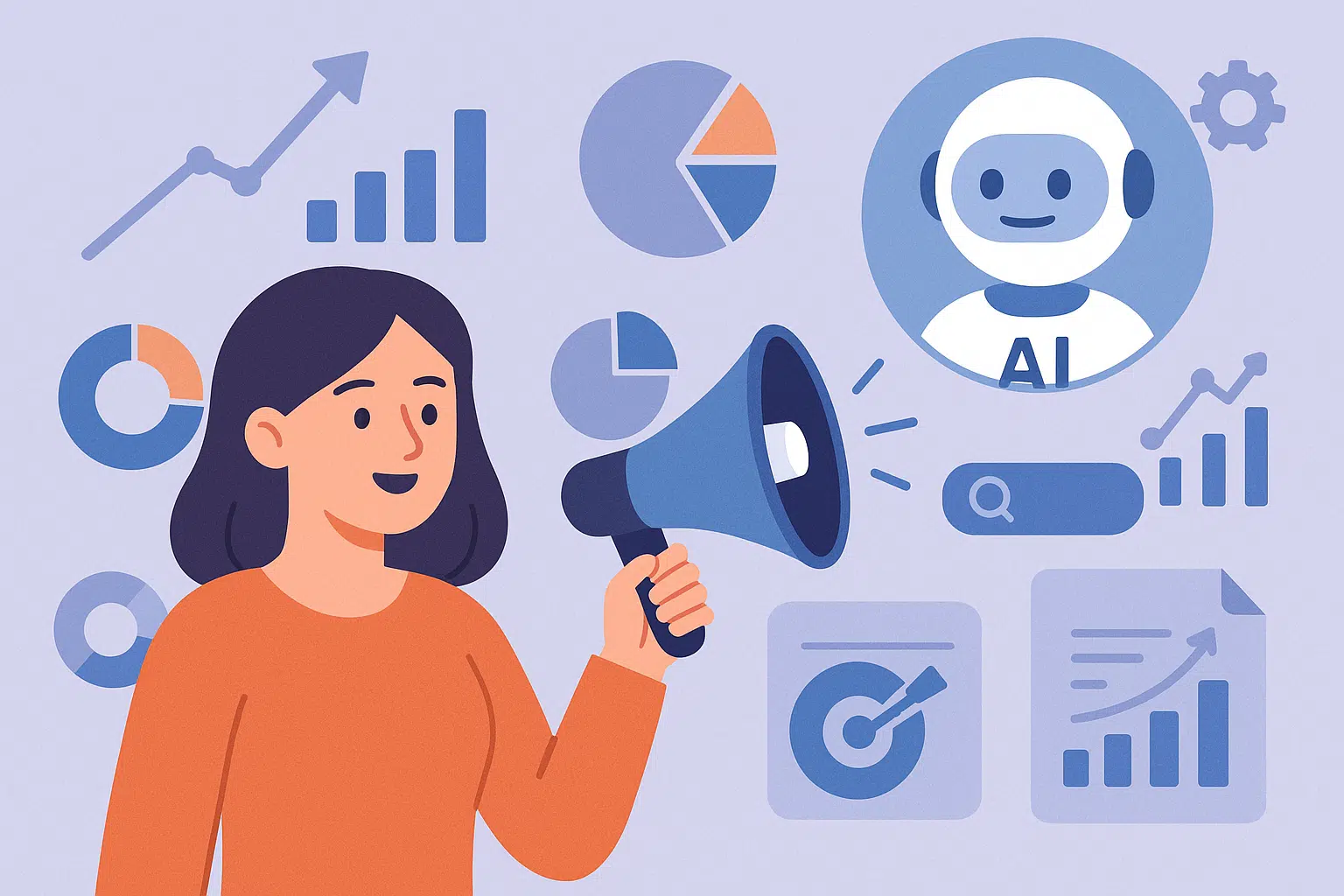 Image d'illustration article de blog : Outils IA pour améliorer votre stratégie marketing : lesquels utiliser ?