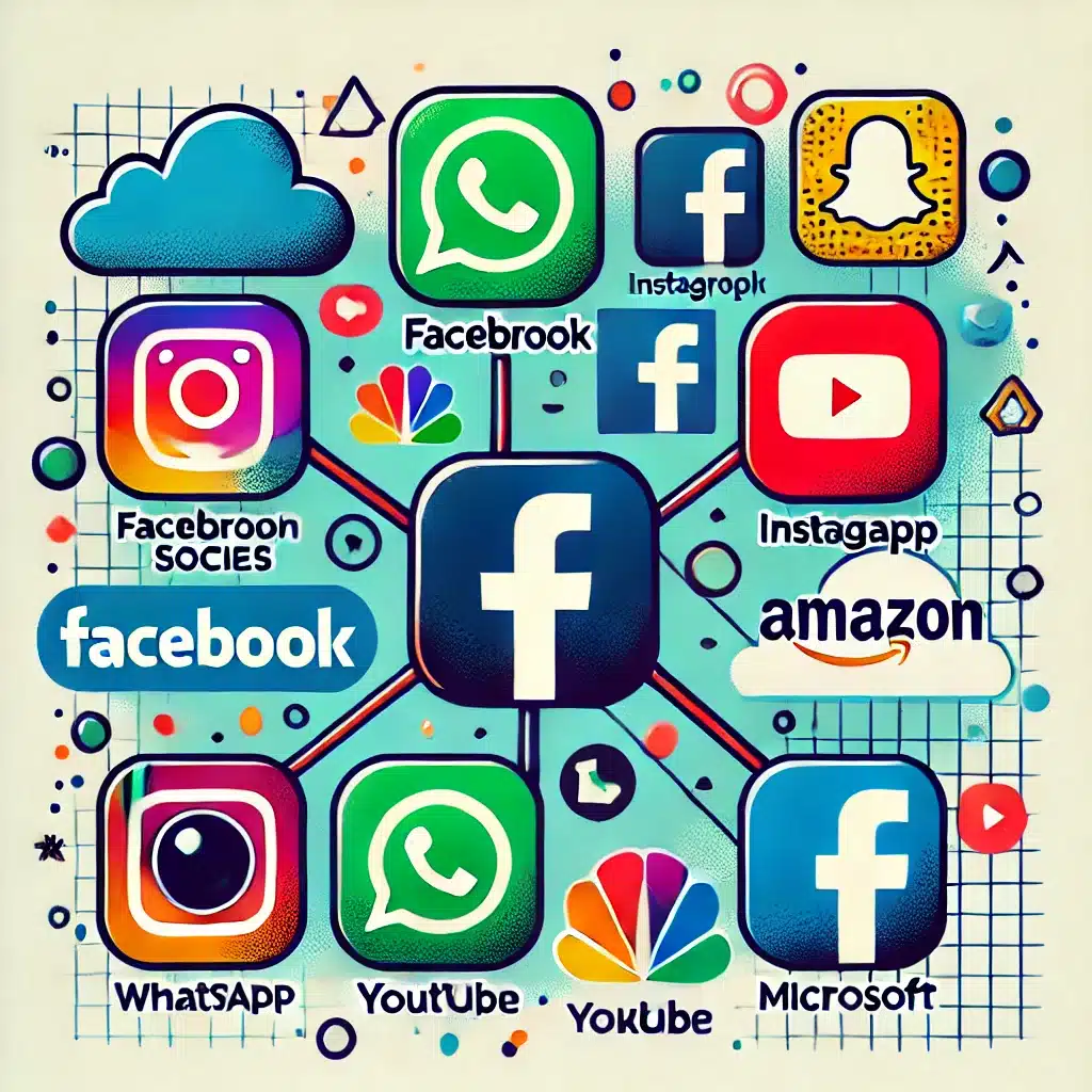 Image d'illustration de l'article de blog BienveNum : À quels GAFAM ces réseaux sociaux appartiennent-ils​ ?