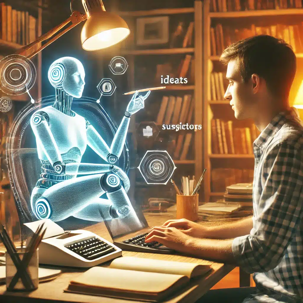 Image d'illustration de l'article de blog BienveNum : Comment utiliser l'IA pour écrire un livre​ ?