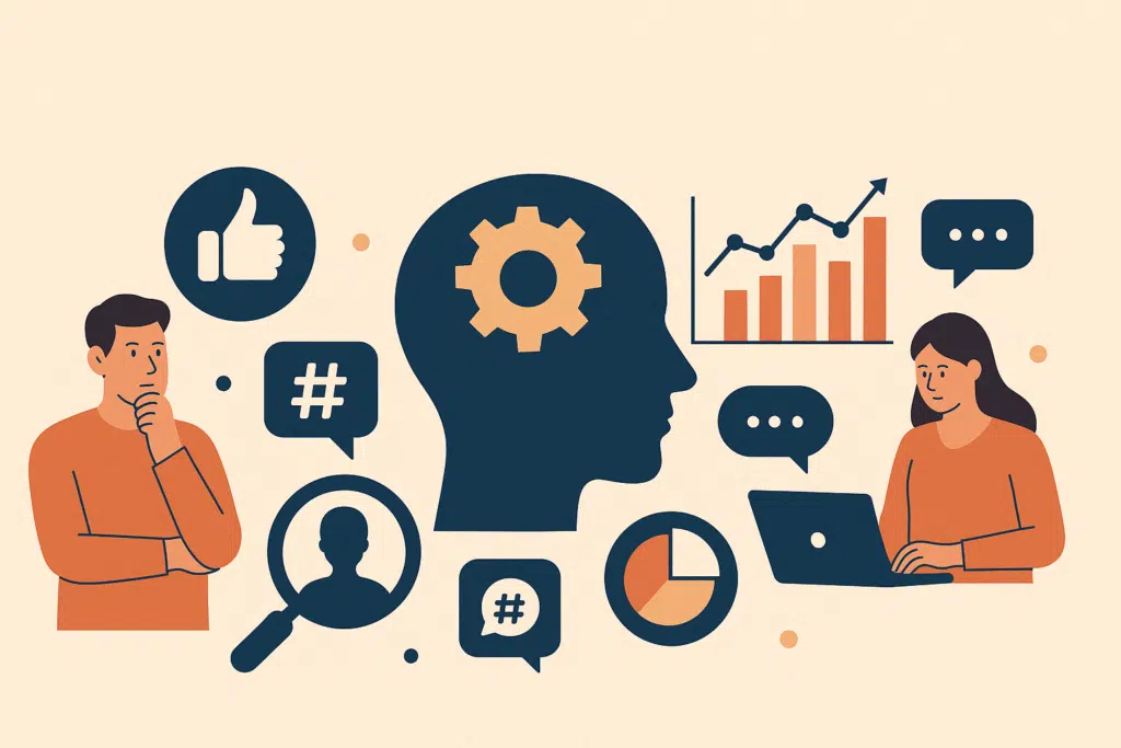 Image d'illustration de l'article de blog BienveNum : Qu'est-ce que la Social Media Intelligence ?