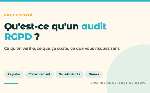 Audit RGPD : ce qu on verifie et ce que ca coute