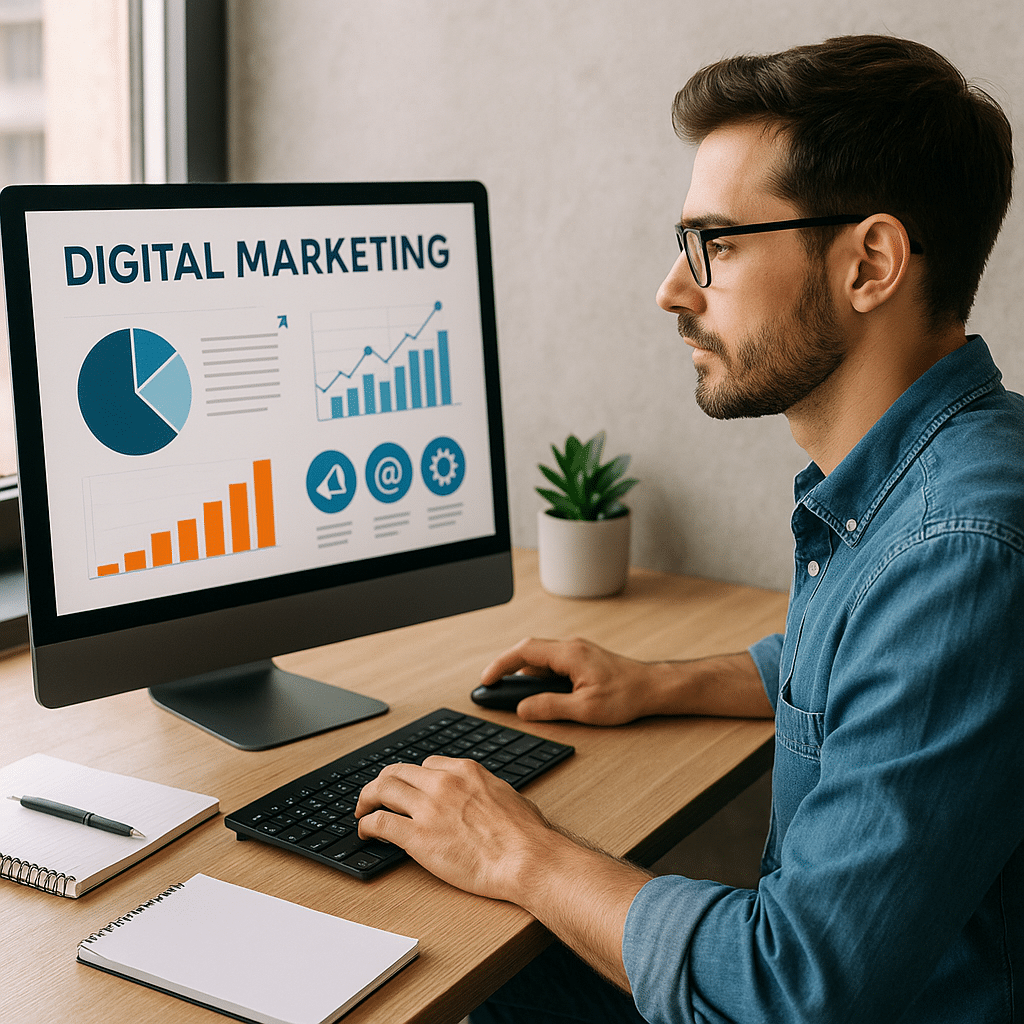 Où travaille un marketing digital ? Découvrez les métiers et débouchés en 2025