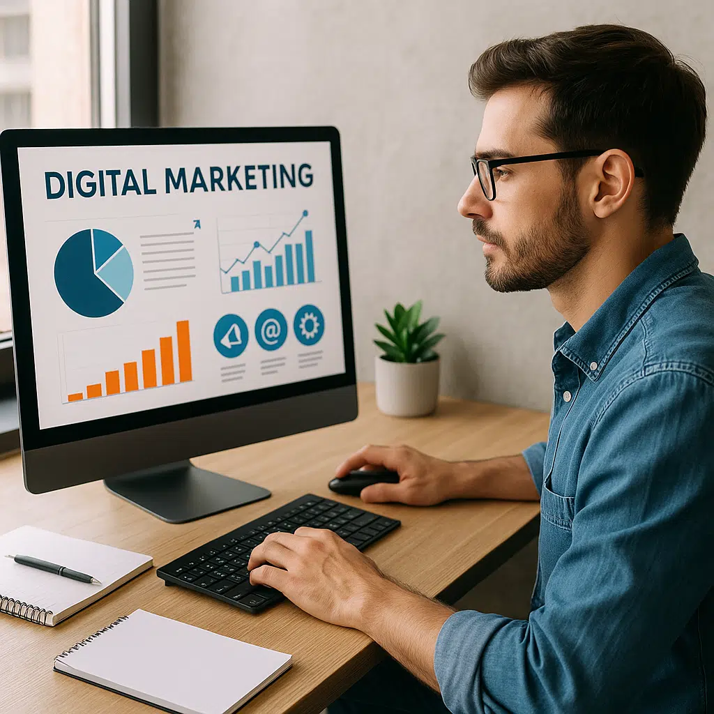 Où travaille un marketing digital ? Découvrez les métiers et débouchés en 2025