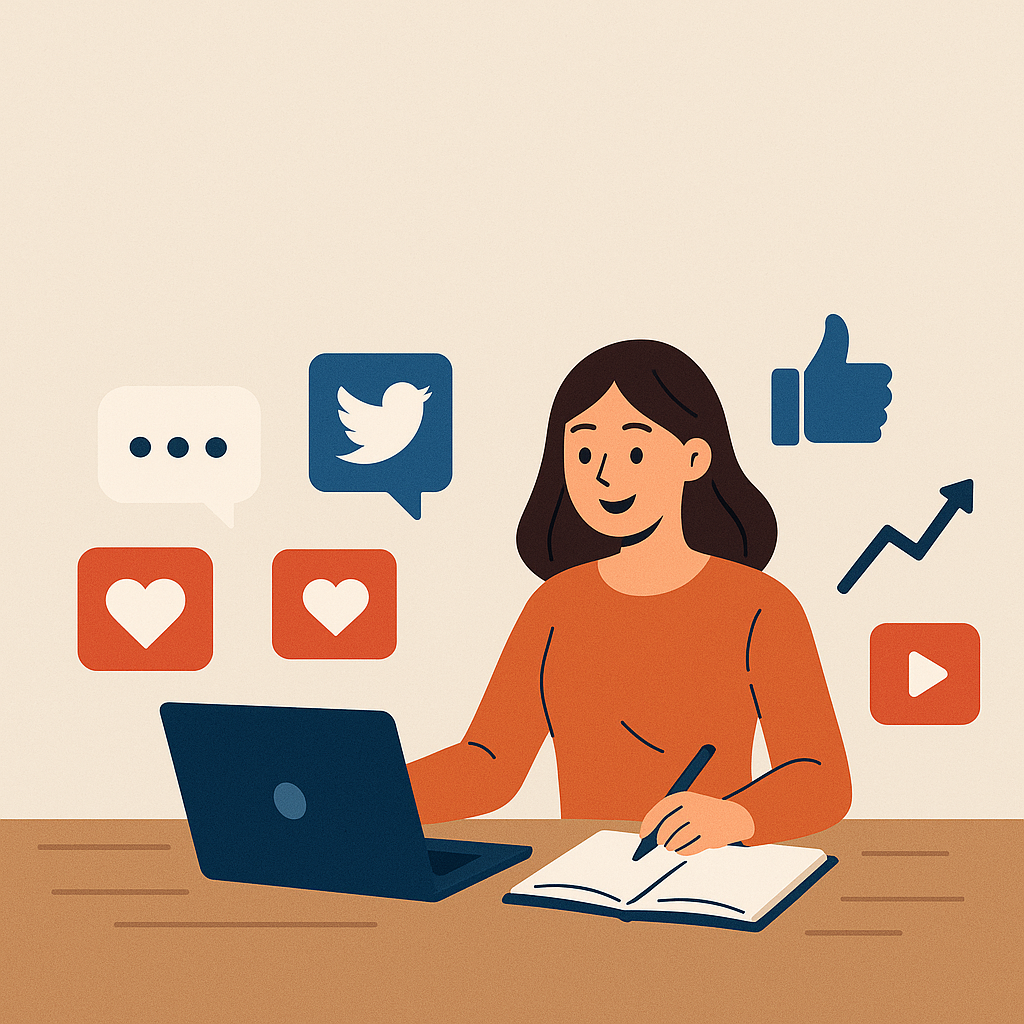 Image illustration article e blog Quelle formation pour les réseaux sociaux ?