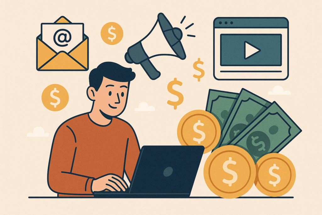 comment puis-je gagner de l'argent en marketing digital