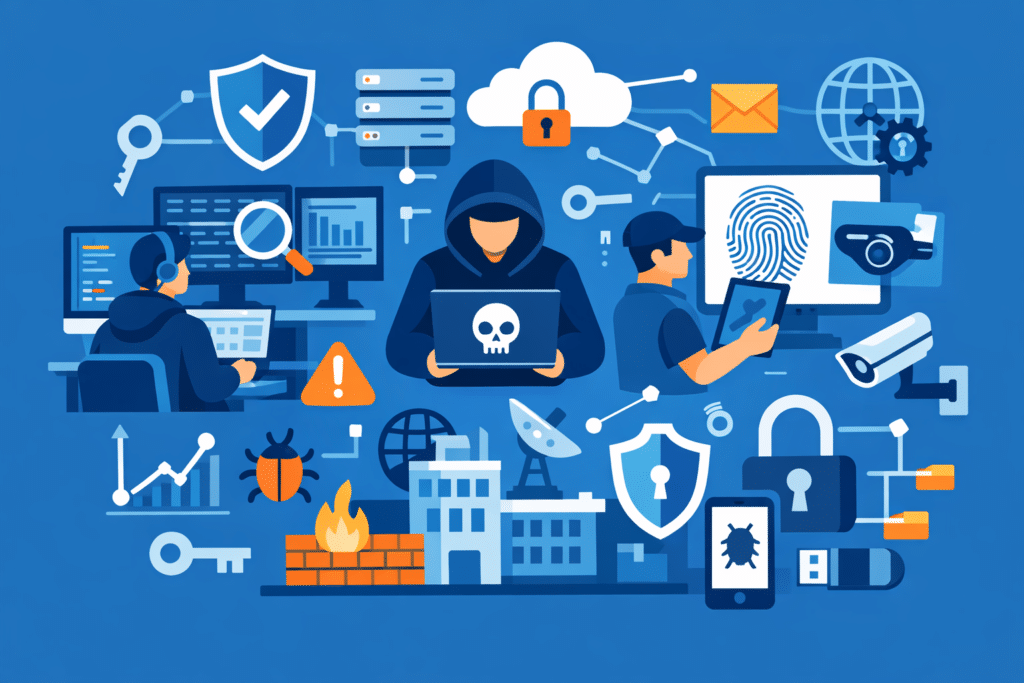 Quels sont les postes en cybersécurité ?