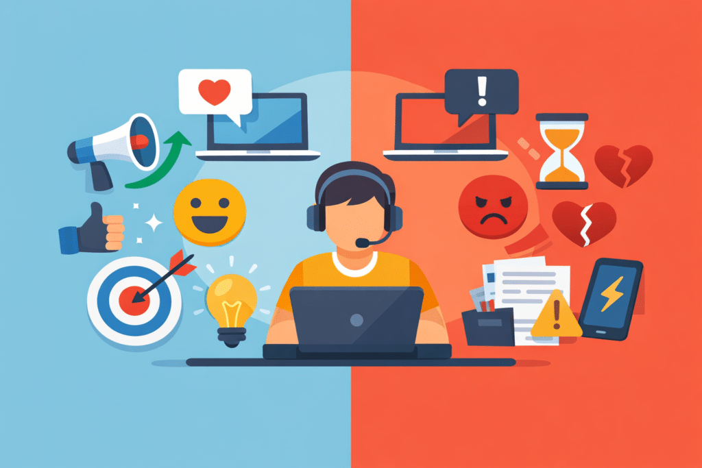 Quels sont les avantages et les inconvénients du métier de community manager ?