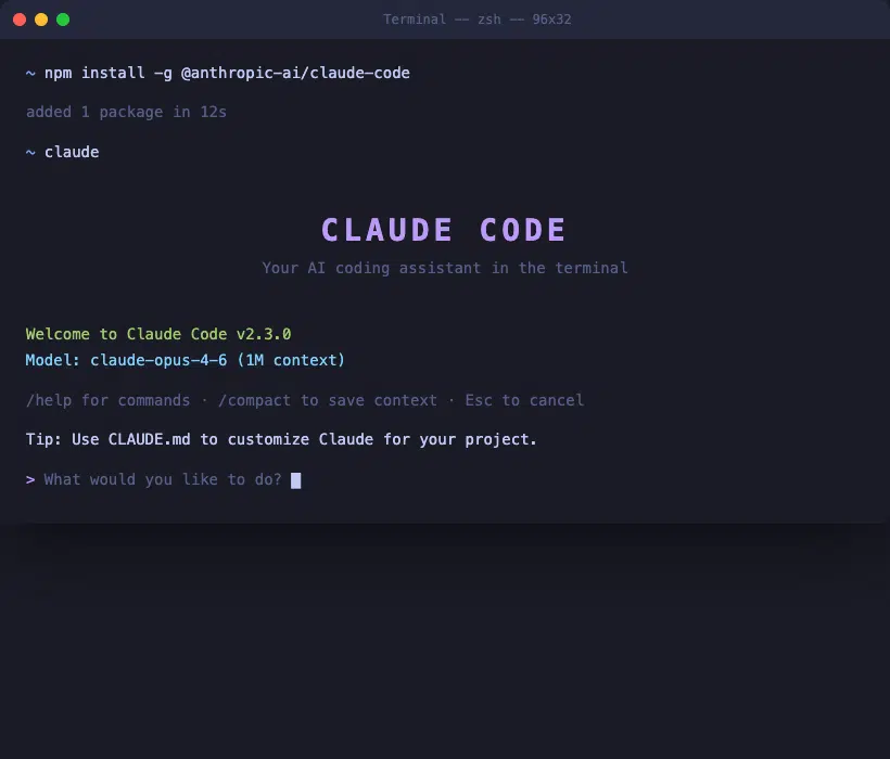 Code screen 1