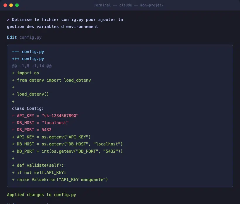 Code screen 4