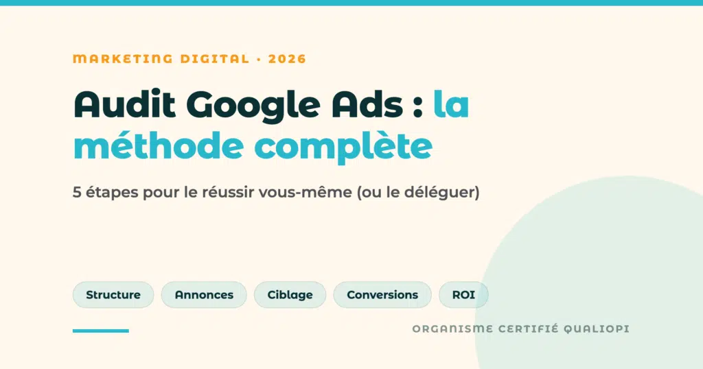 Audit Google Ads : la méthode complète en 5 étapes pour optimiser ses campagnes