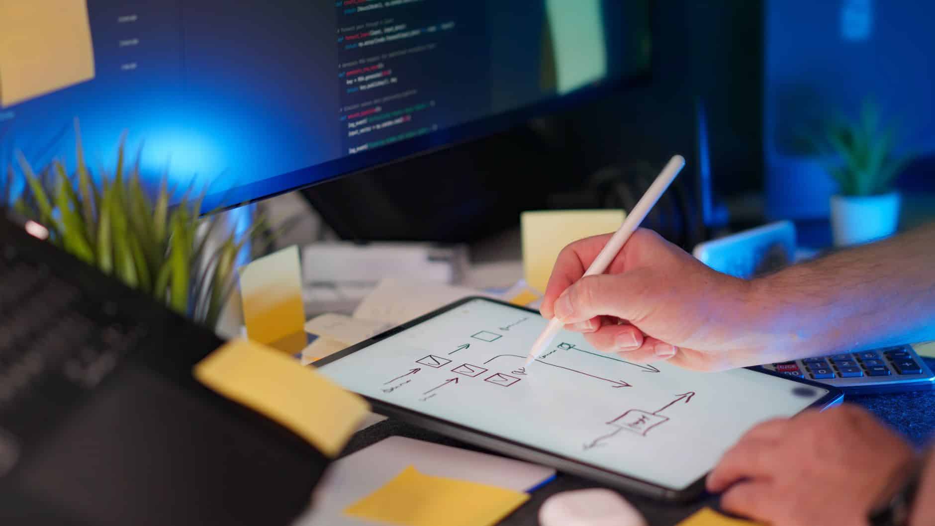 Image d'illustration de l'article de blog BienveNum : Pourquoi suivre une formation UX/UI Designer ?