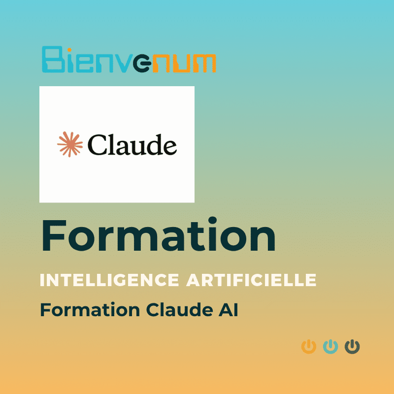 Formation Claude AI : la couverture de la formation en ligne BienveNum