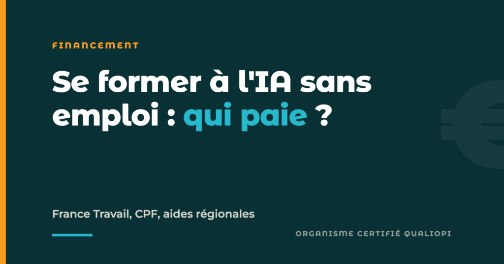 Se former à l'IA quand on est demandeur d'emploi : qui paie ?
