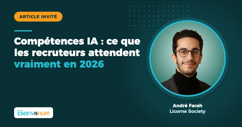 André Farah, fondateur de Licorne Society, auteur invité de l'article sur les compétences IA attendues par les recruteurs en 2026